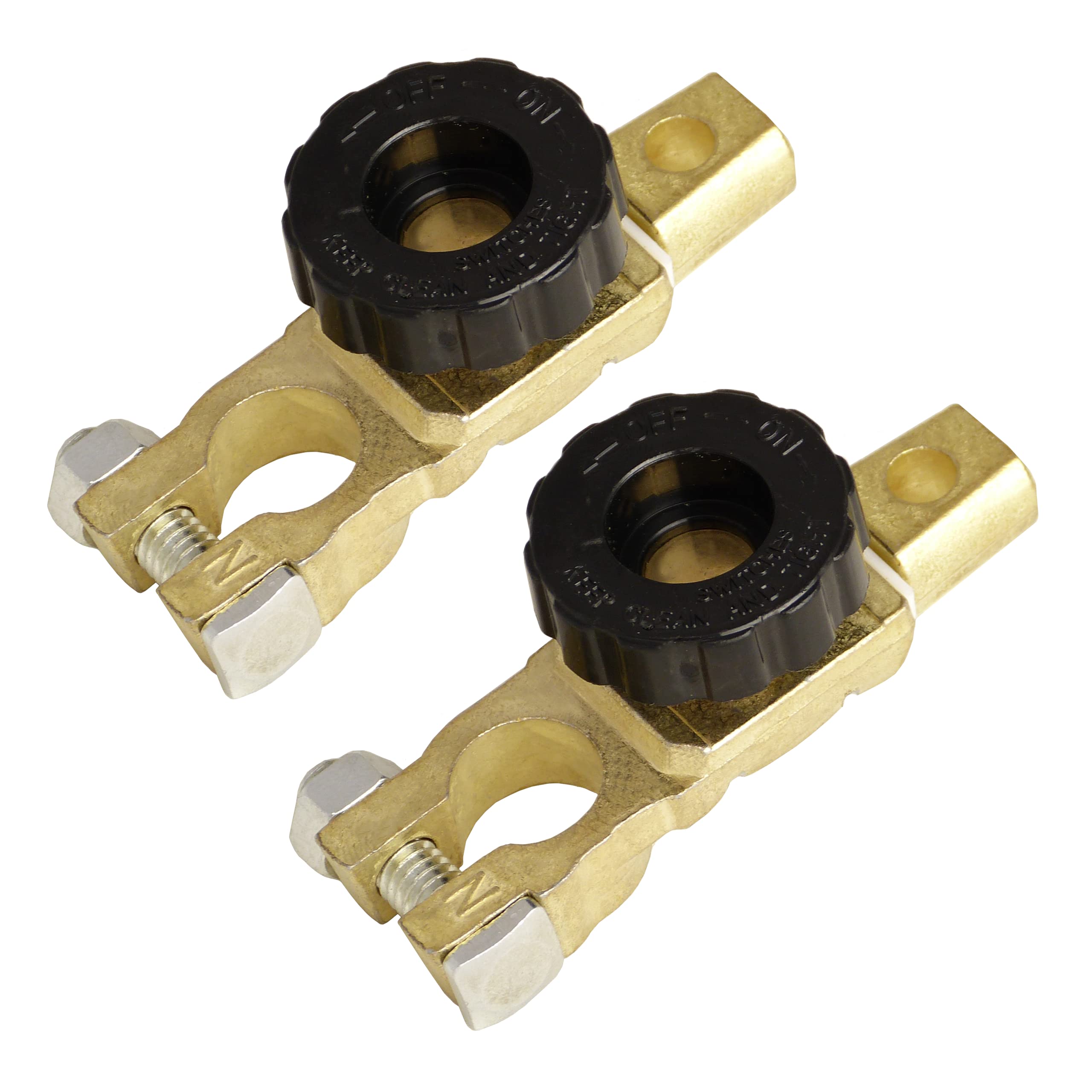 Batterie Trennschalter 12V/24V 125A - Poltrenner Für Auto, Boot & Wohnmobil