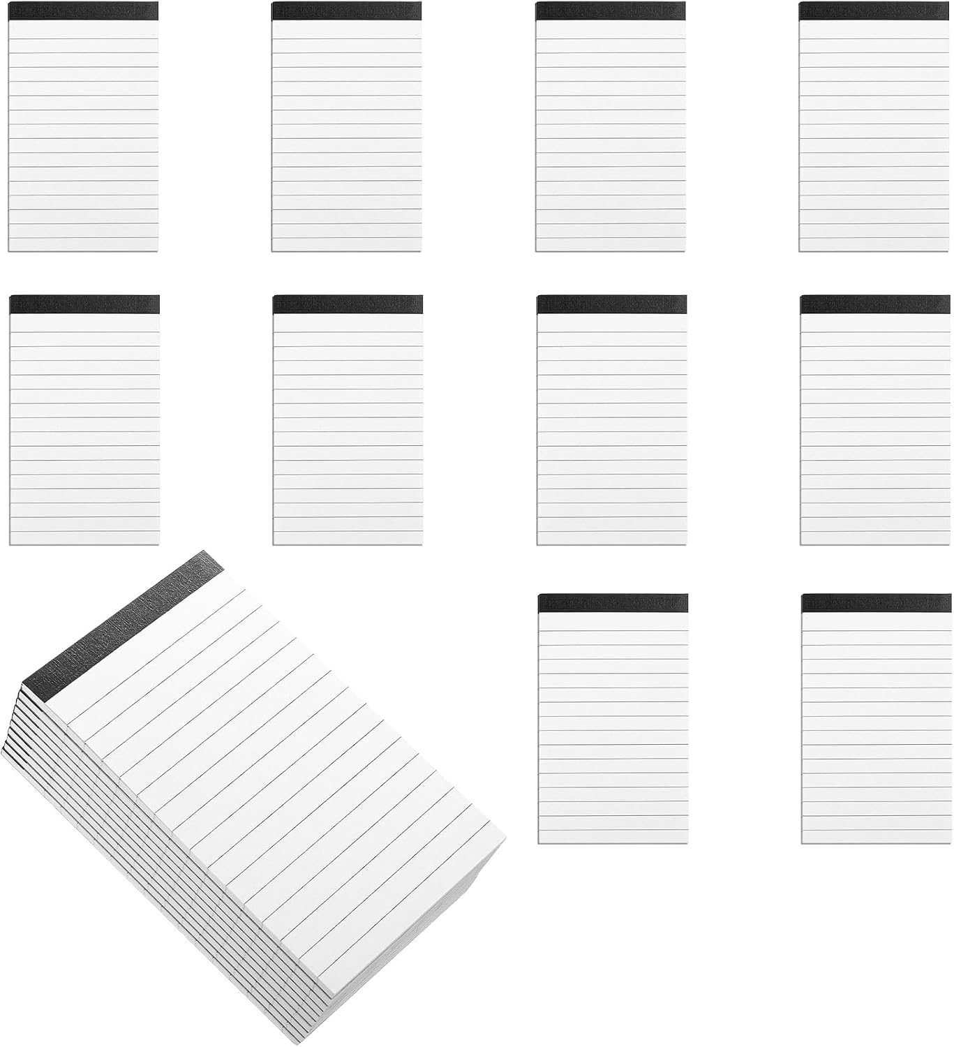 Notizblock A7 10 Stück Liniert Abreißblock Einkaufsliste Memo To Do Liste 30
