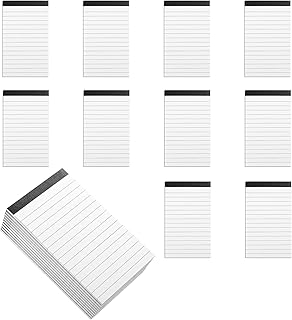 10 sztuk notatnik A7, małe notatniki, mała lista zakupów, zeszyt A7, bloczek do zapisywania, linijka, planer tygodniowy, bloczek do zrywania, notatka do szkoły, biuro, lista rzeczy do zrobienia (30
