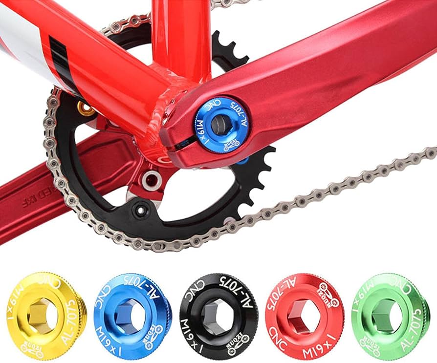 Amazon.co.jp: 自転車 クランクボルト 自転車 クランクカバー バイク