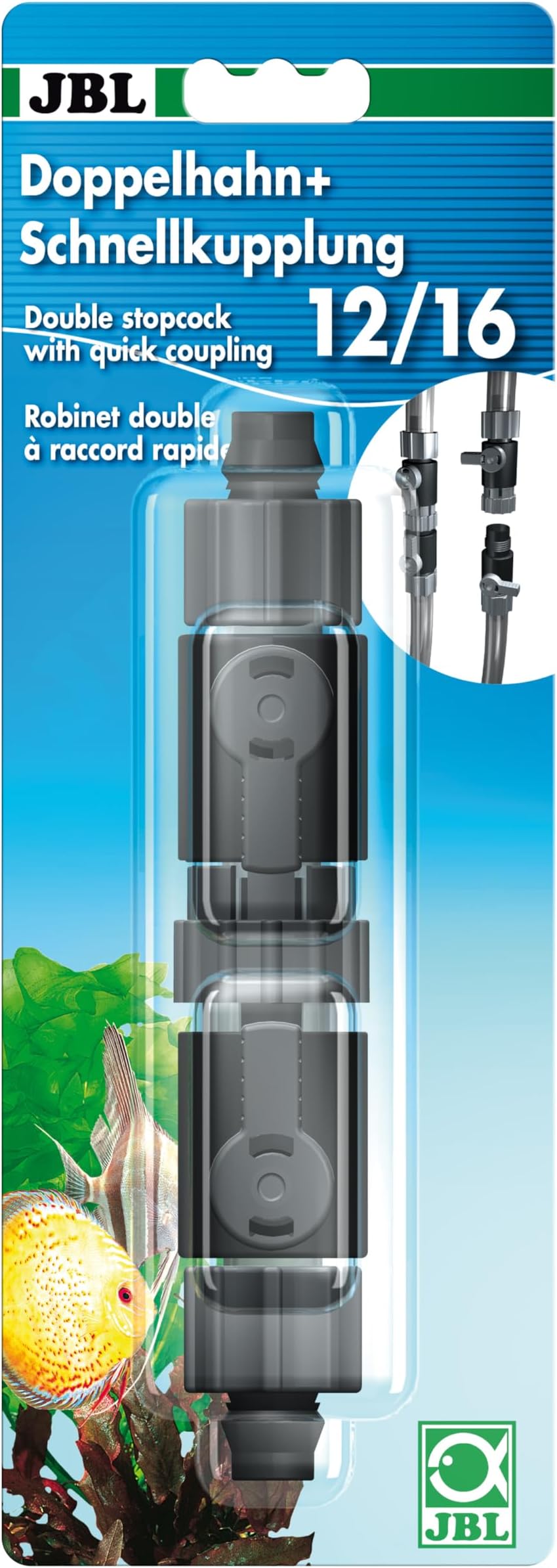 Jbl Aqua In Out Komplett Set Zum Wasserwechsel JBL Aqua In-Out, Wasserstrahlpumpe für schnellen Wasserwechsel 12/16