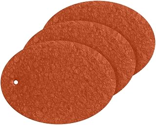 Coikll Brown Solid Color Kitchen Sponges Cleaning Odor Free Non Scratch Dish Sponge for Cleaning Dishes Bathroom - 3 PCS