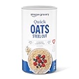 Amazon Grocery, Steel Cut Quick Oats, 25 Oz