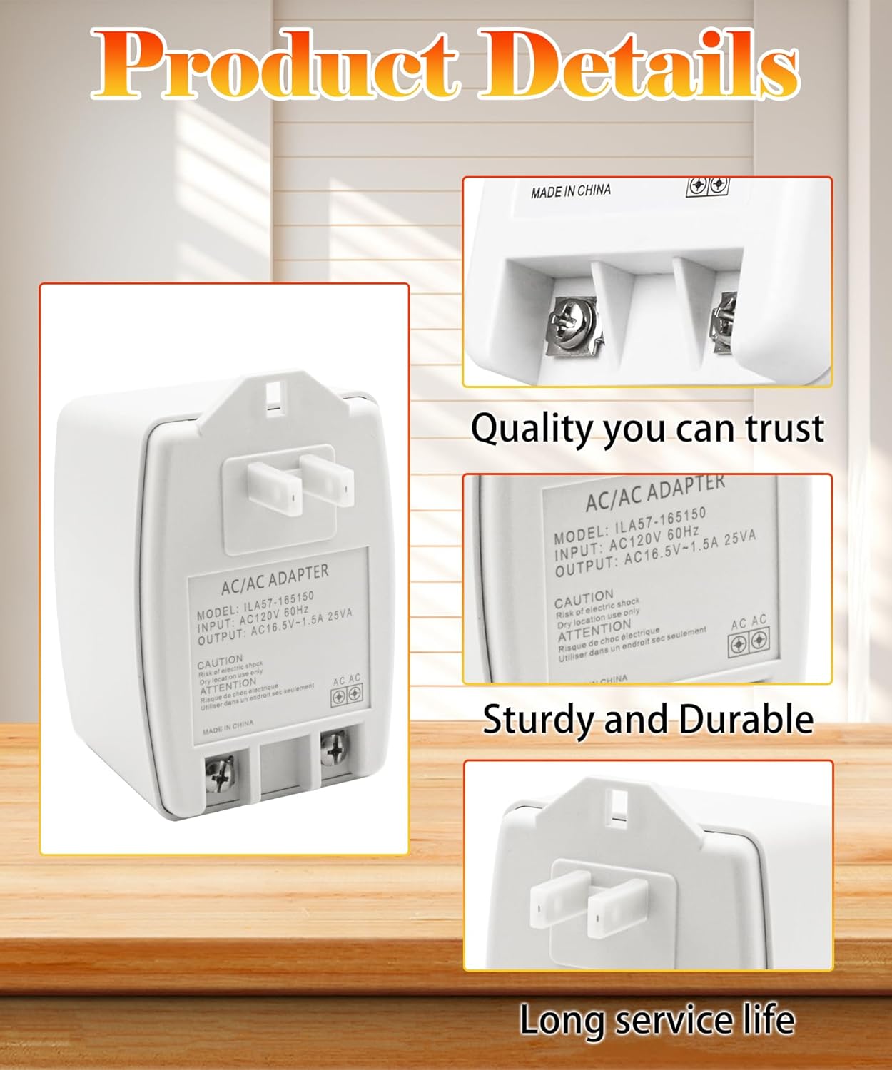 1321-1 Thermostat Transformer Fits for Honeywell Thermostat.(16.5V 25VA)