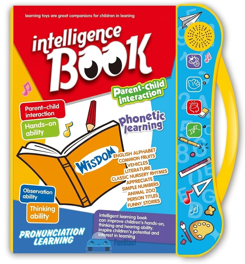 Intelligence Book for Kids | Interactive Sound Book with Marker | Ages 2-7 | E learning book-picture-12