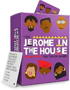 Jerome in the House Family Martin Trivia Party Card Game
