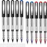 4 Penne Gel 0.5mm Asciugatura Rapida - Con Stampa Farfalla, Per Scuola, Ufficio, Journaling - Foto 4