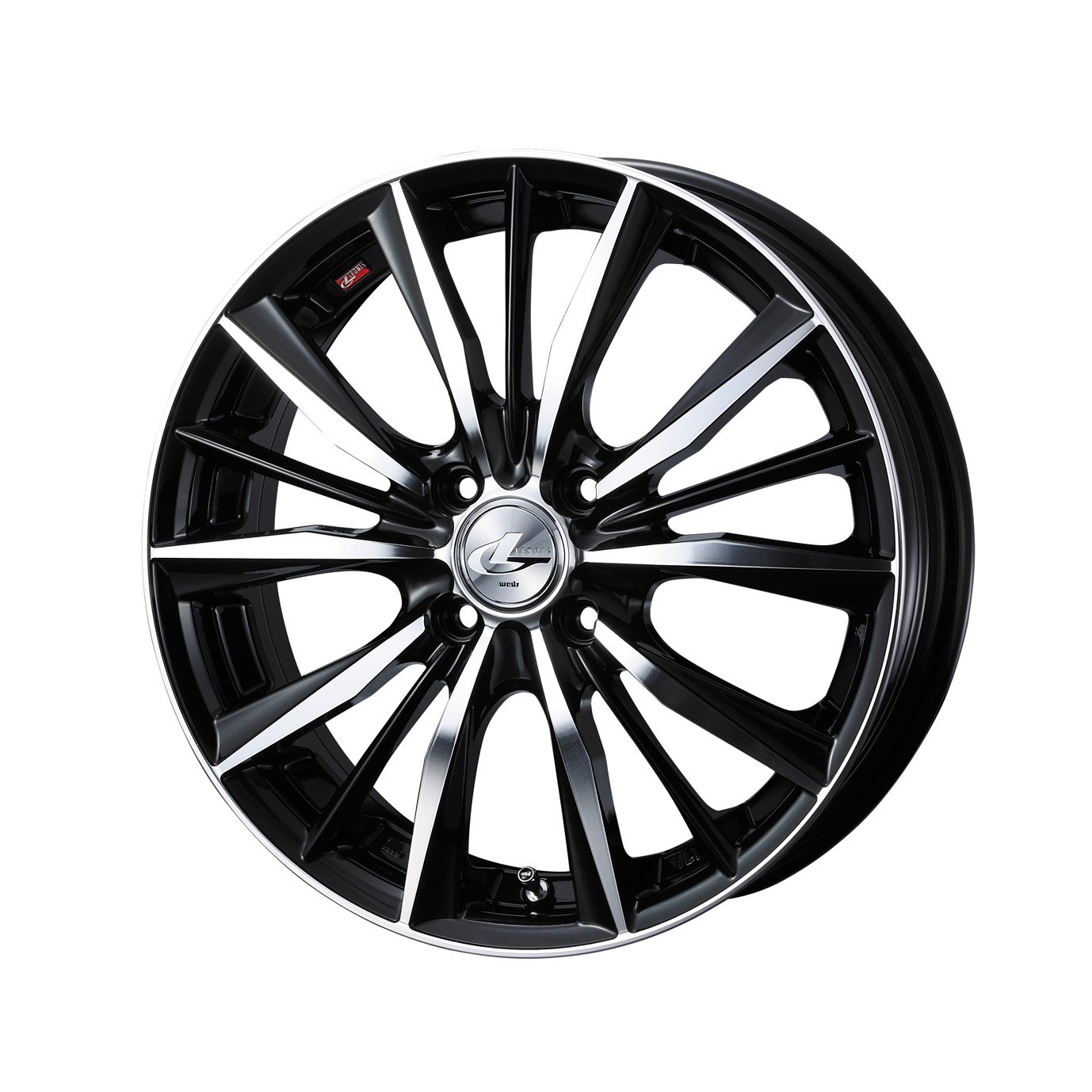 Amazon.co.jp: Weds LEONIS VX 15インチ 4H PCD100 4.5J +45