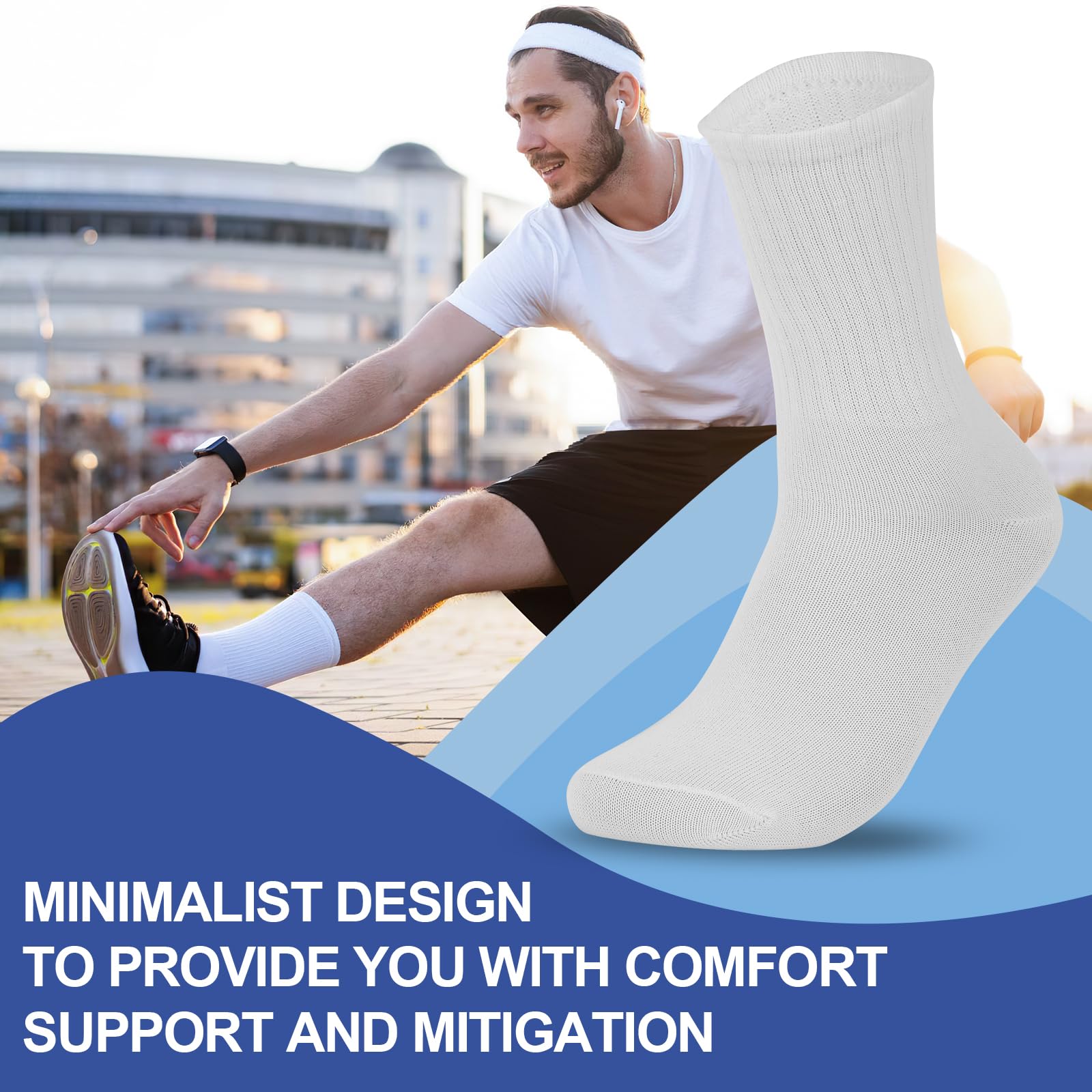 Lot de 120 paires de chaussettes de sport décontractées respirantes pour homme et femme Unisexe, noir, taille unique