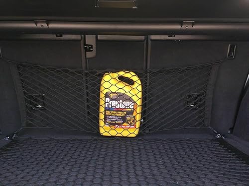 Miniatura 9 de Red de carga organizadora de asientos traseros para Porsche Cayenne 2011-2026 – Red de carga estilo sobre para SUV – Organizador de maletero de