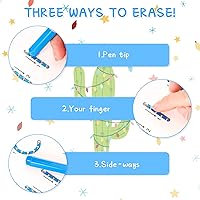 Vista 3 de 3 Pieces Replacement Stylus Magnetic Drawing Pen Magnet Replacement Pens for Play Magnapad Magnetic Drawing Board Writing Tablet A to Z and Numbers