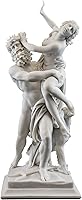 Top Collection 14-Inch Bernini Pluto Proserpina Statue - Premium Cold Cast Marble Greek Mythology Replica