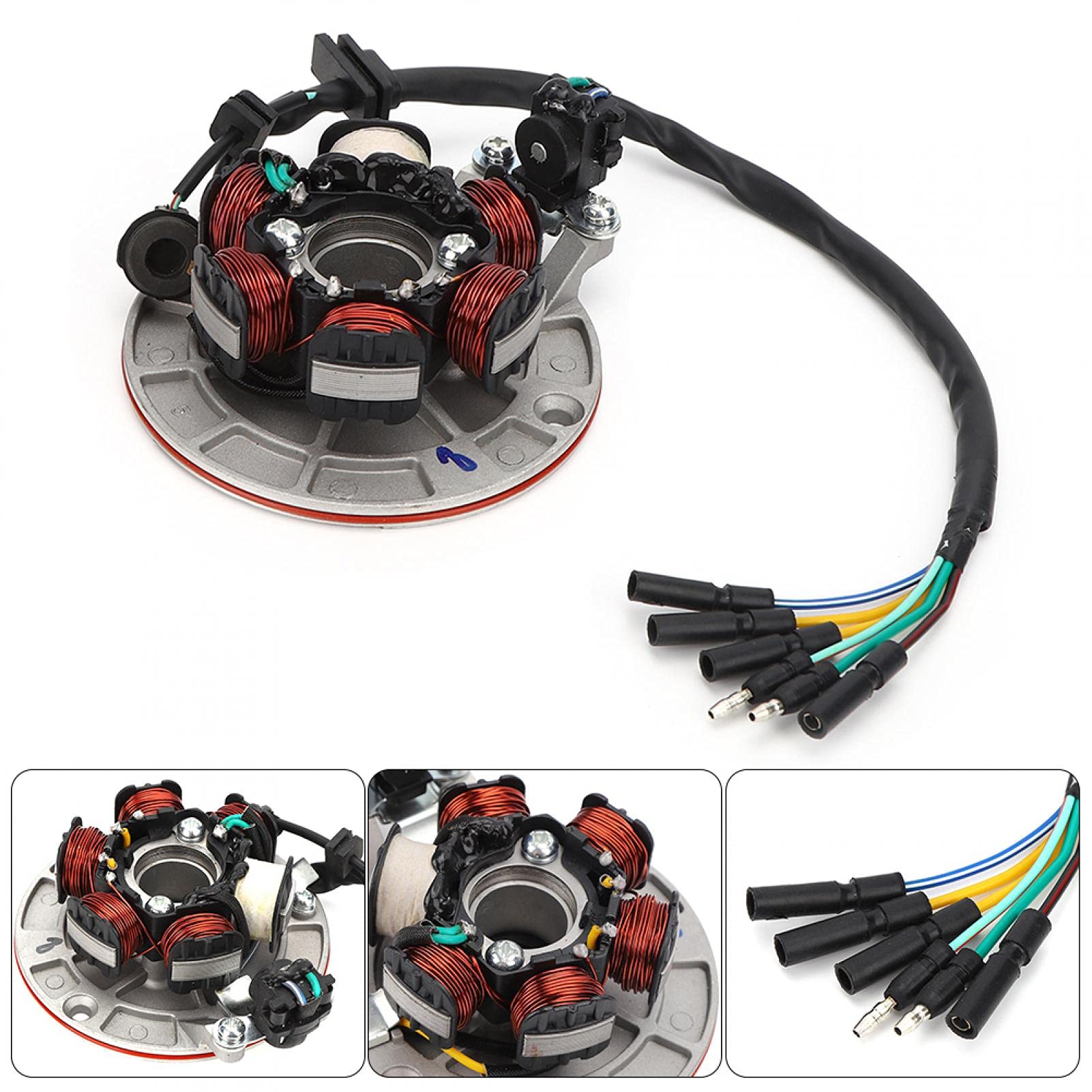 Statore di accensione, piastra dello statore del magnete, piastra dello statore del magnete e bobina adatta per LIFAN YX 140 cc Kick Start Engine PIT PRO Trail Dirt Bike