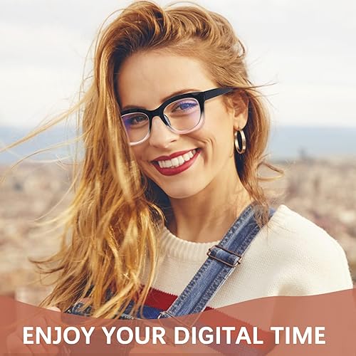 Miniatura 10 de MAEOWN Oprah Style - Gafas de lectura para mujer, bloqueo de luz azul, paquete de 6 lentes para lectura de computadora, lentes de calidad de moda