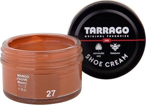 Tarrago - Betún - Plata brillante 50 ml., Natural, Mango, 1.7 Onzas