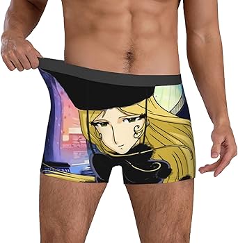 Amazon.co.jp: 銀河鉄道999 ボクサーパンツ メンズ 下着 伸縮性