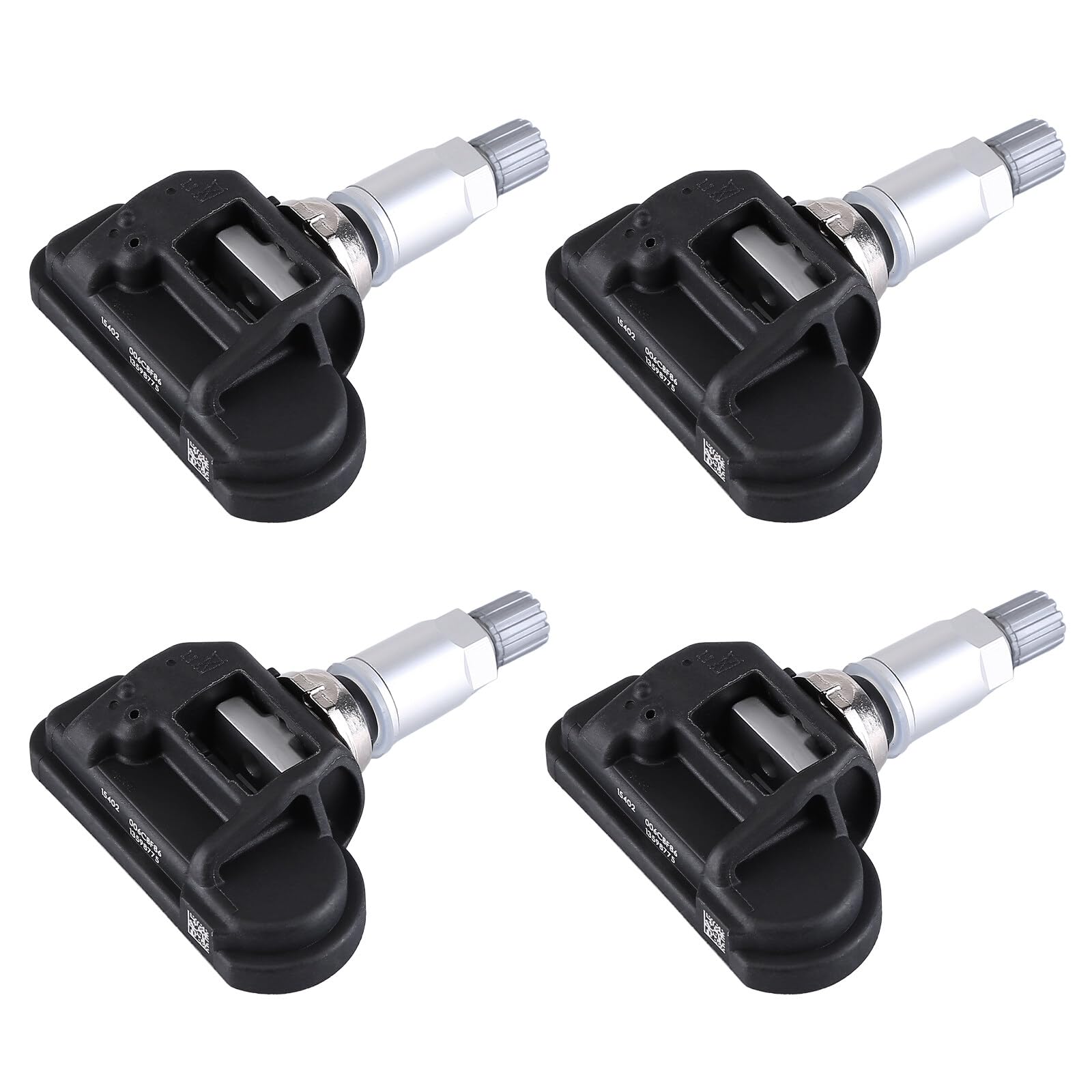 13598775 Lot de 4 capteurs de pression des pneus TPMS compatibles avec Opel Astra J Insignia Zafira C