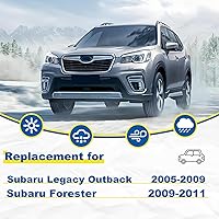 Vista 52 de Limpiaparabrisas de 24" + 20" con juegos de escobillas limpiaparabrisas traseras de 15", repuesto automotriz para Land Rover Range Rover 2017-2023