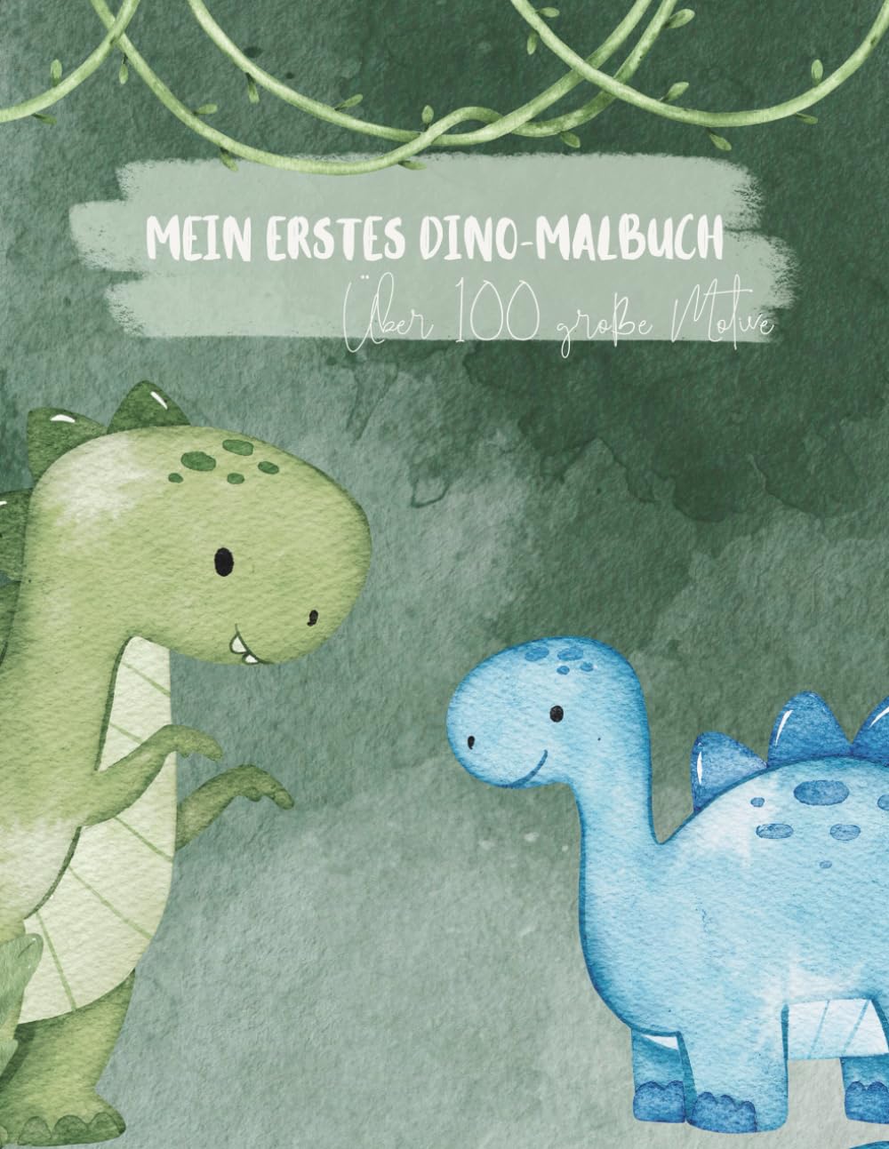 Mein erstes Dino-Malbuch: über 100 große Motive