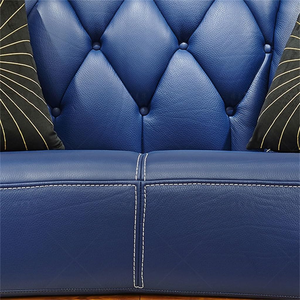 European Carving Sofa Living Room Large Combination Villa All Solid Wood(260 * 100 * 116CM)