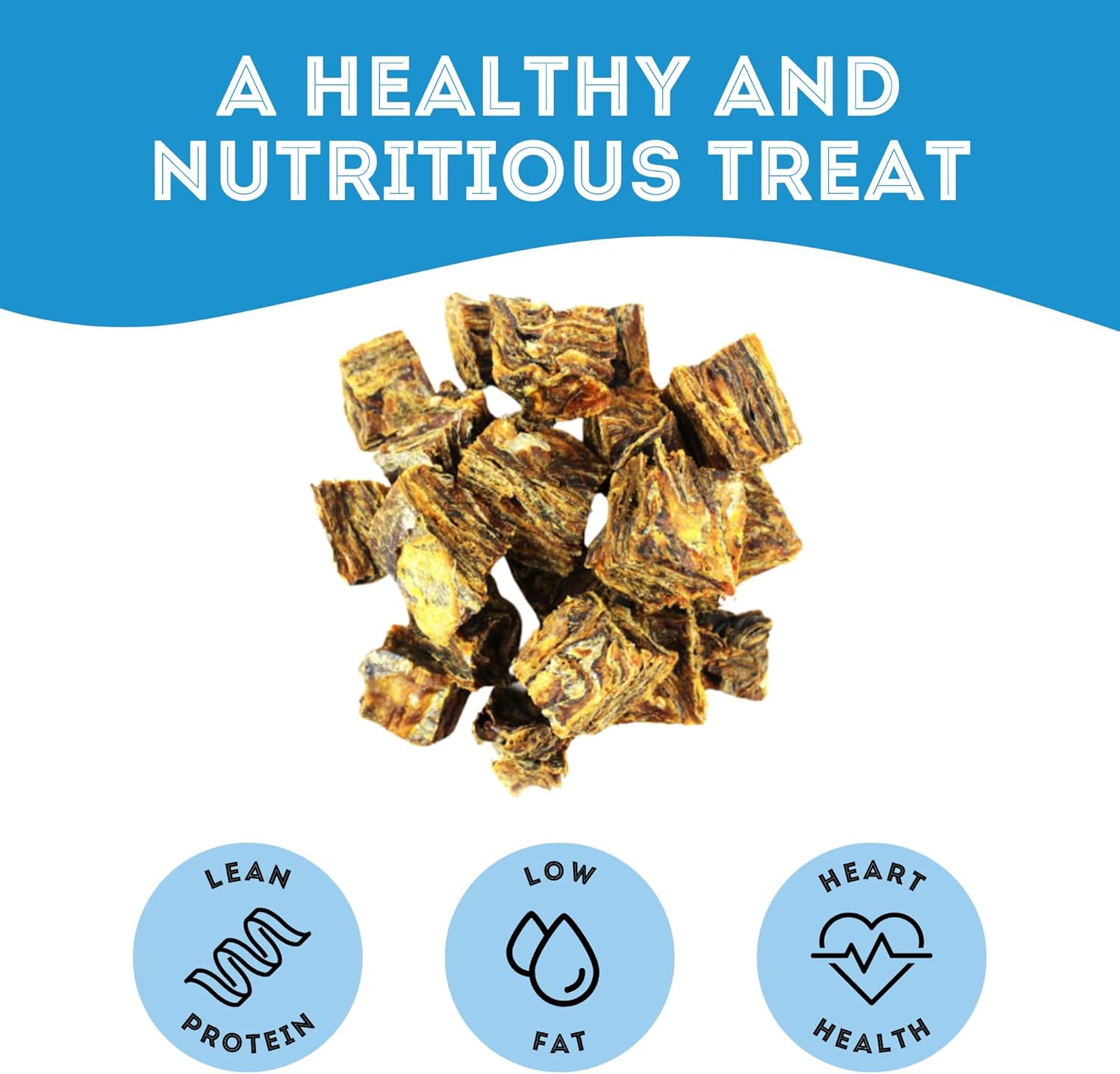 The Granville Island Pet Treatery Dehydrated Cod Skin for Dogs & Cats (5.3 oz, Pack of 1) - Dehydrated Single Ingredient Dog Treats - Natural Dog Treats, Grain Free