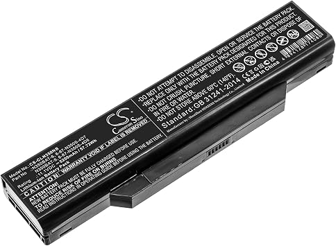 Cameron Sino NEW 5200mAh / 57.72WhReplacement Battery Fit for Clevo B519II47781N350TW, B519IIN350TW, N350DV, N350DW 6-87-N350S-4D7, 6-87-N350S-4D8, N350BAT-6, N350BAT-9