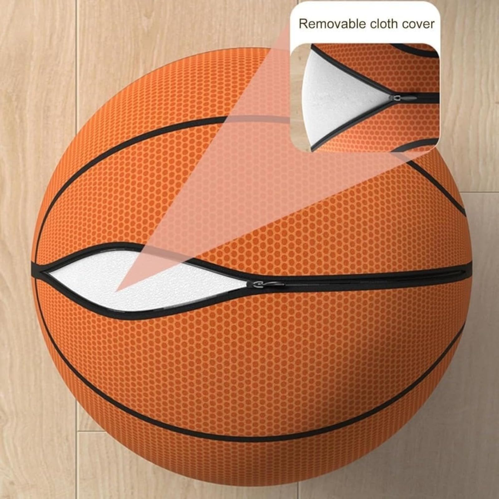 Pallacanestro silenziosa al coperto, 2025 Nuovo basket silenzioso Dribbling al coperto, Nessun rumore Palla silenziosa Palla da basket in schiuma Palla da allenamento indoor per varie attività indoor