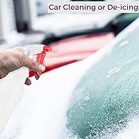 Vista 7 de DilaBee Botella de spray de plástico (paquete de 2) – Botellas de spray vacías de 16 onzas para limpieza, jardinería y parrilla – Botella de spray