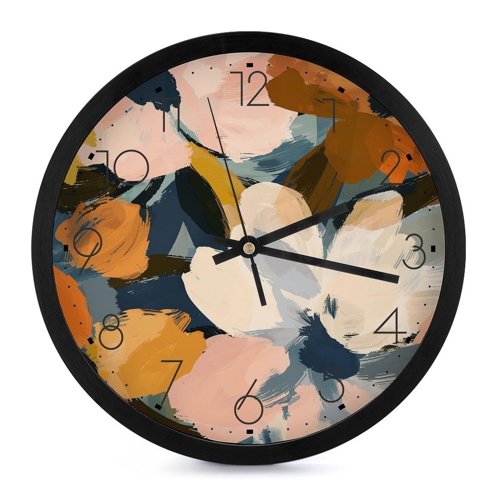 Grande horloge murale silencieuse et sans tic-tac à pile