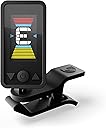 D'Addario Eclipse Headstock Clip On Guitar Tuner, PW-CT-17BK, Black