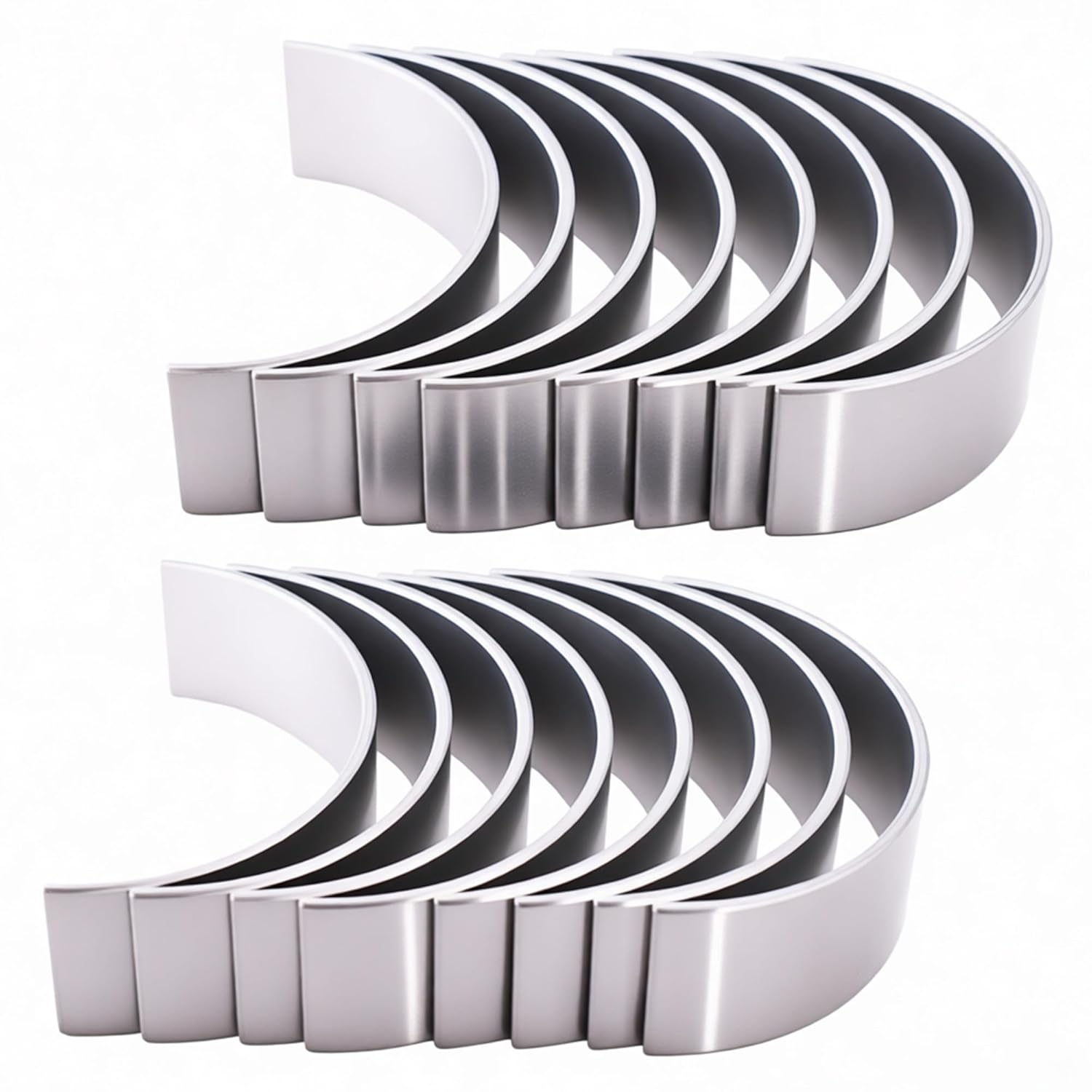 RB1160 STD Rod Bearing Set Standard Size for HEMI 5.7L 6.1L 6.4L V8, Engine Rod Bearing Kit for Dodge Ram 1500 2500 3500 Chrysler 300 Jeep Grand Cherokee Commander,16PCS Crankshaft Rod Bearings