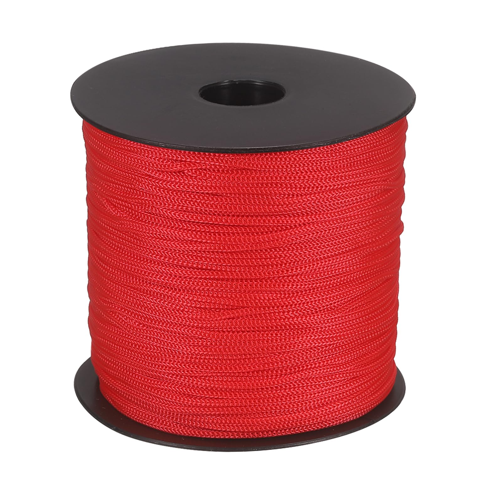PATIKIL 2mm Polypropylene Braided Rope, Red