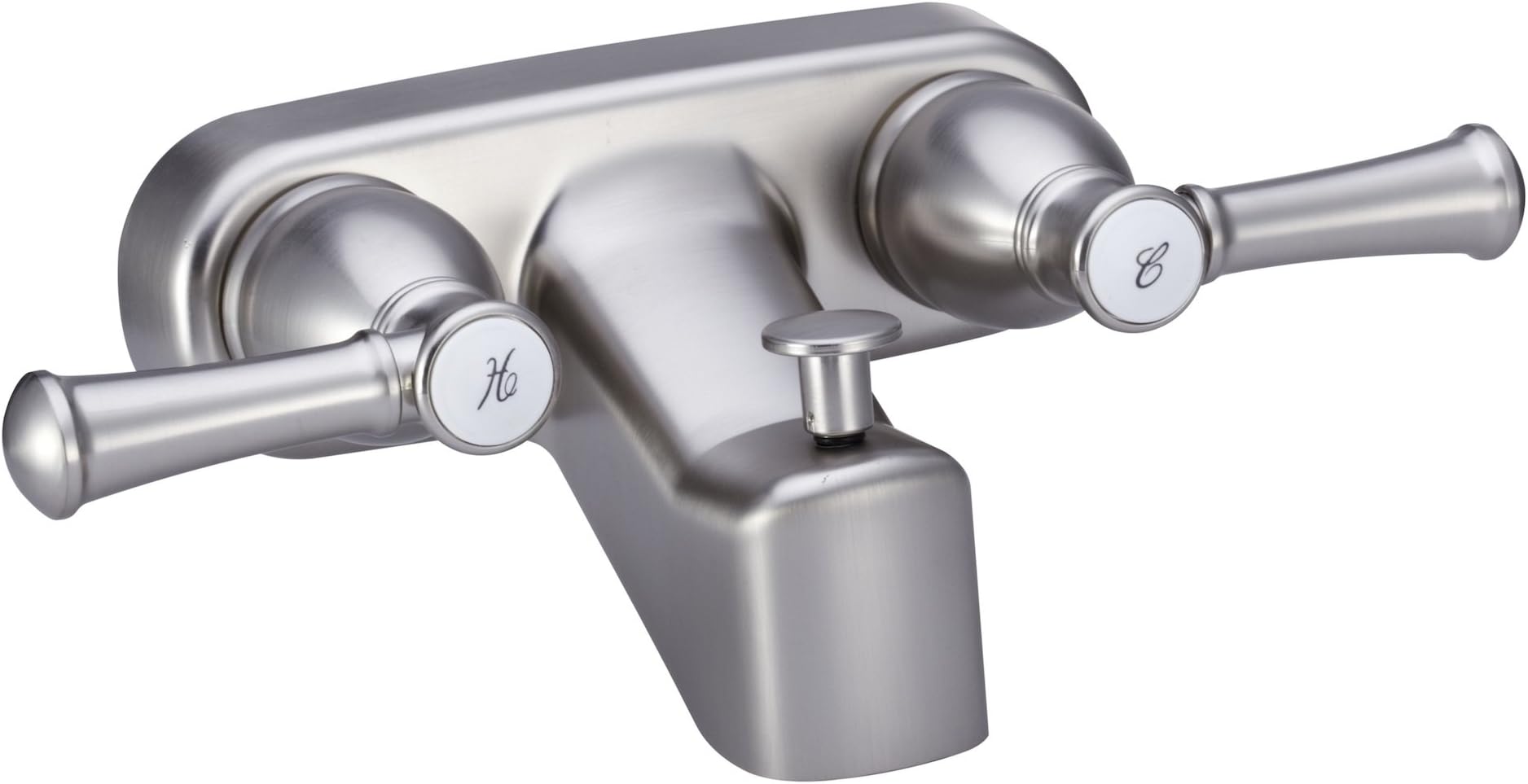 Dura Faucet DF-SA110L-SN RV Tub and Shower Diverter (Satin Nickel)