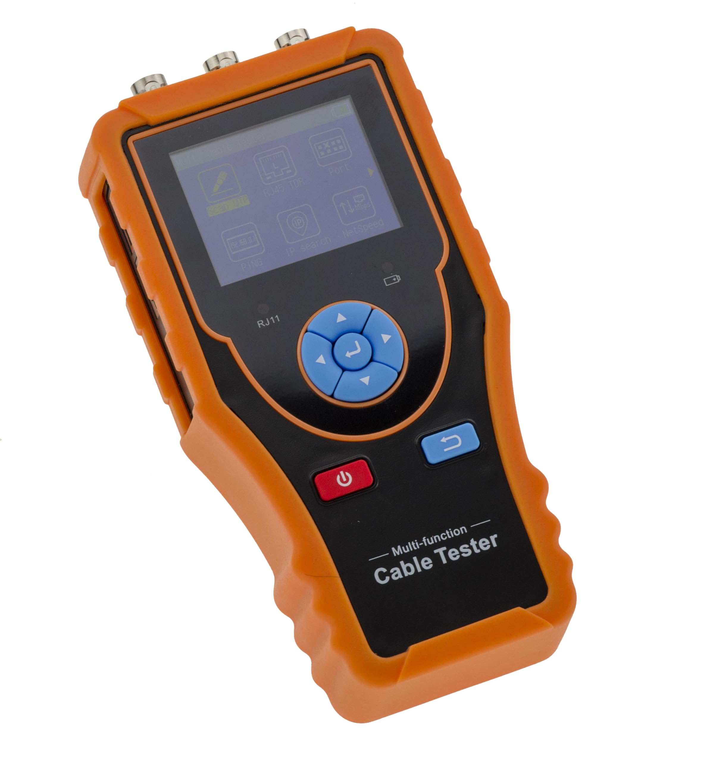 KALEA-INFORMATIQUE TDR-Tester für RJ45- und BNC-Netzwerkkabel: Kartierung, Durchgängigkeit, Länge, PING, Ortung, Aktivitätssimulator