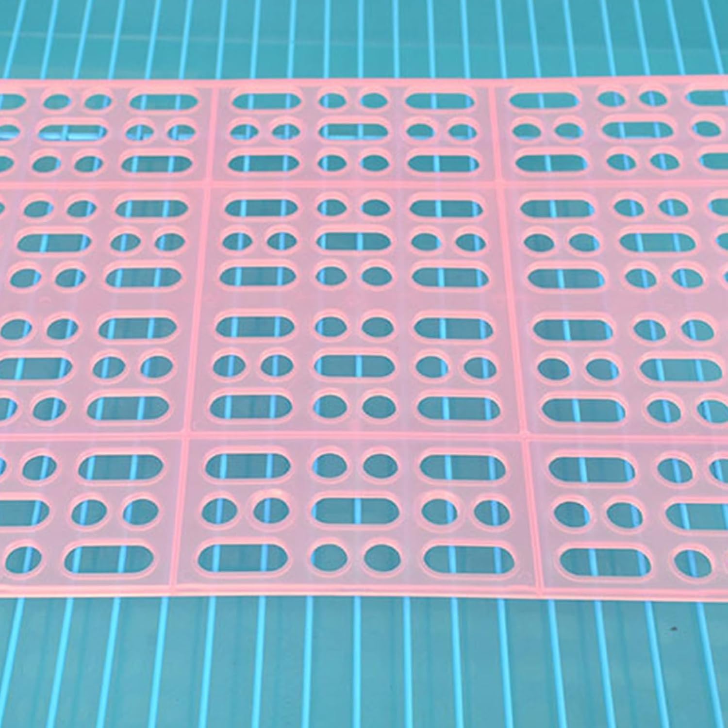 Chew-Resistant Cage Mats for Rodents 6Pack Ventilated Floor Pads Easy Maint. Small Animal Habitat Decor Pet Cage Mat