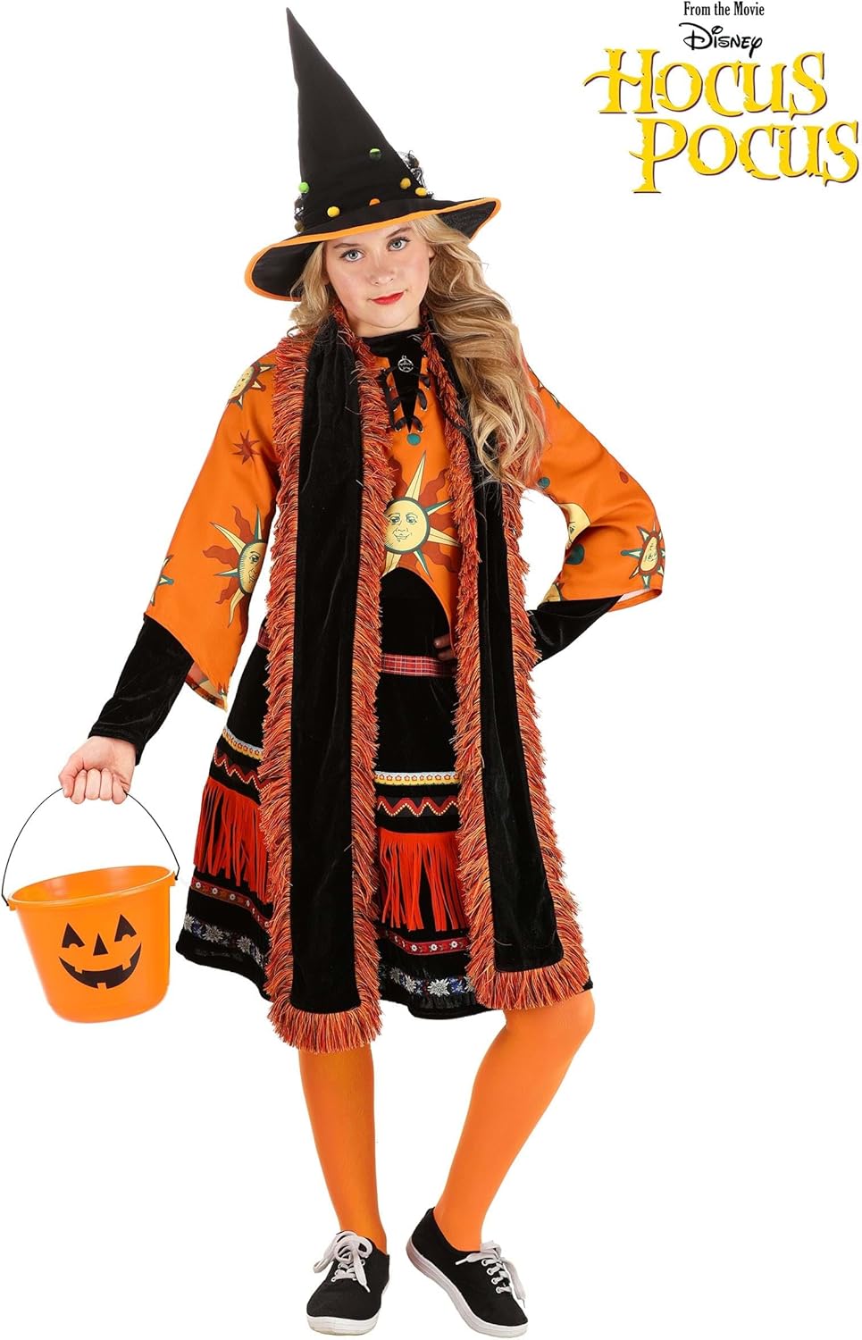 Disney Hocus Pocus Adult Dani Dennison Costume, Dani Dennison Costume for Women, Halloween and Cosplay Outfit