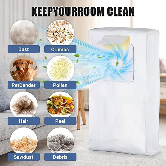 10 Pack Style 7 Vacuum Bags Compatible with Upright Vacuums Replace 32120