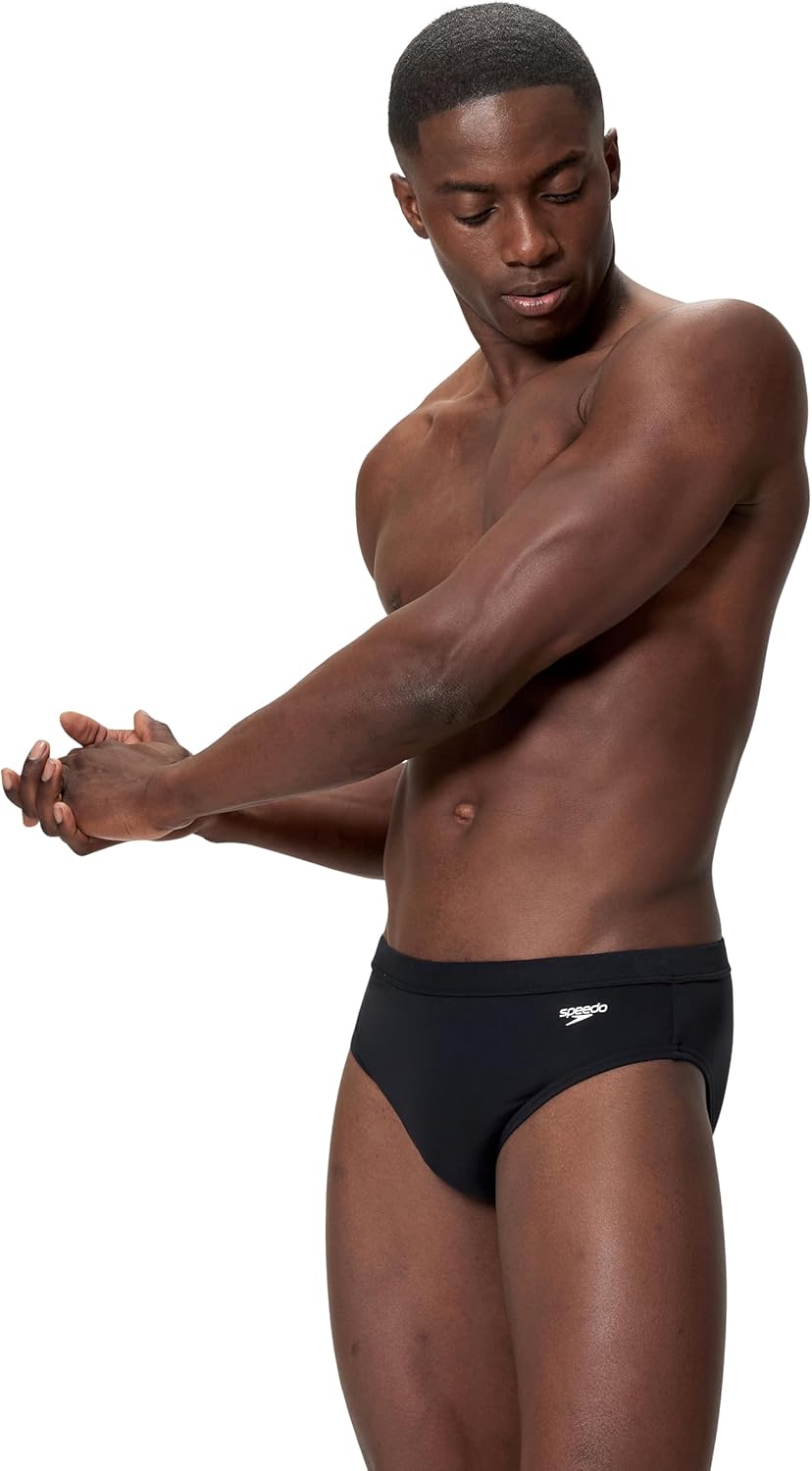 Speedo Men's Swimsuit Brief Comfort Waistband