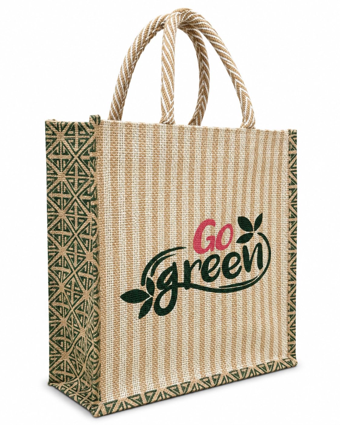 Jute Lunch Bag with Zip | Lunch Box Bag for Office Use | Jute Bag for Lunch | Jute Bags for Women & Men, Shopping, Grocery & Office Essentials-image-20