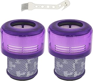 Kucbraly 2 Pack HEPA Filters Replacement Parts for Dyson V11 Outsize, V11 Outsize Origin, Outsize, Outsize Absolute+ Vacuum Cleaner, Washable and Reusable, Compare to Part: 970422-01