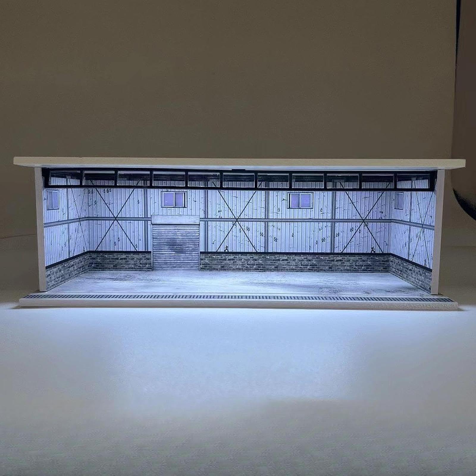 Vetrina/Scatola Portaoggetti per Modellini di Auto in 1:64, Modellini da Garage, Diorami, Oggetti di Scena per Foto, Decorazioni, Articoli, Style C
