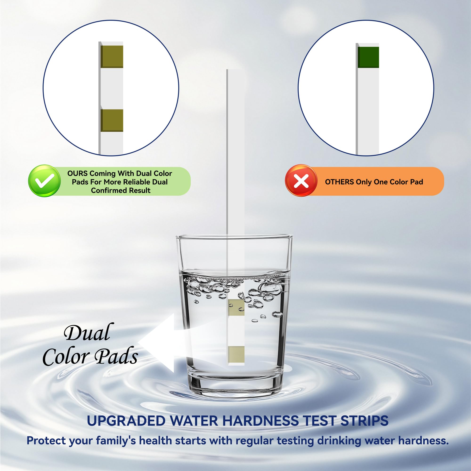 Water Hardness Test Strips - 200 Count -2