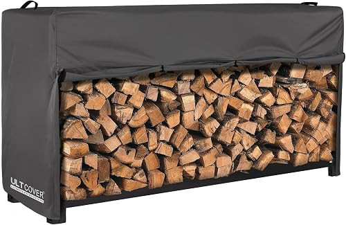 ULTCOVER Waterproof Firewood Racks Cover 8 Feet