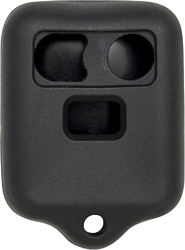 Keyless2Go - Funda protectora, cubierta de silicona para llave a distancia FCC CWTWB1U345 CWTWB1U331 GQ43VT11T, Negro