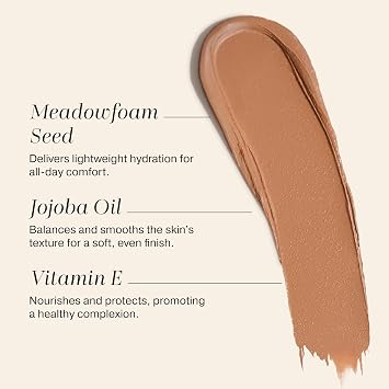 MERODA® Soft Tan Bronzer Stick [CREAMY TEXTURE] - Bronzerstick Streak Free & Easy to Blend - Makeup Bronzingstick with 24-hour Hold & Face Moisture - For a Natural Glow & Maximal Tanning Effect