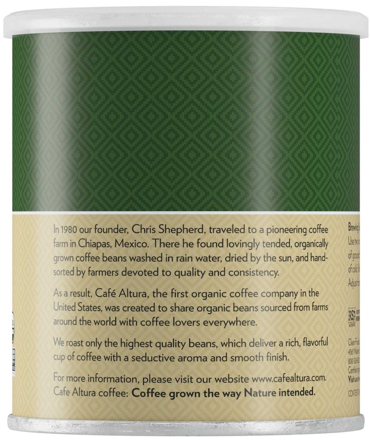 Cafe Altura Organic House Blend (6x12oz)