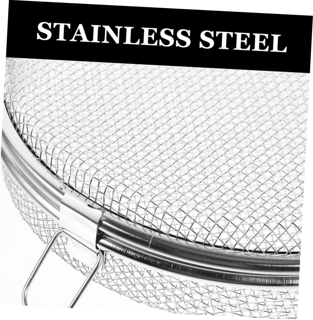 KICHOUSE 2pcs Dishwasher Basket Netting Metal Mesh Basket for Utensils Easy-to-use Storage Holder