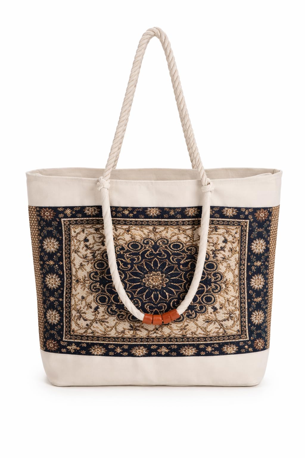 H,M Printed Jute Jhola Bag for Women | Reusable Eco-Friendly Tote Bag | Large Capacity for Shopping, Office, College & Daily Use mutipurpose women bag-image-19