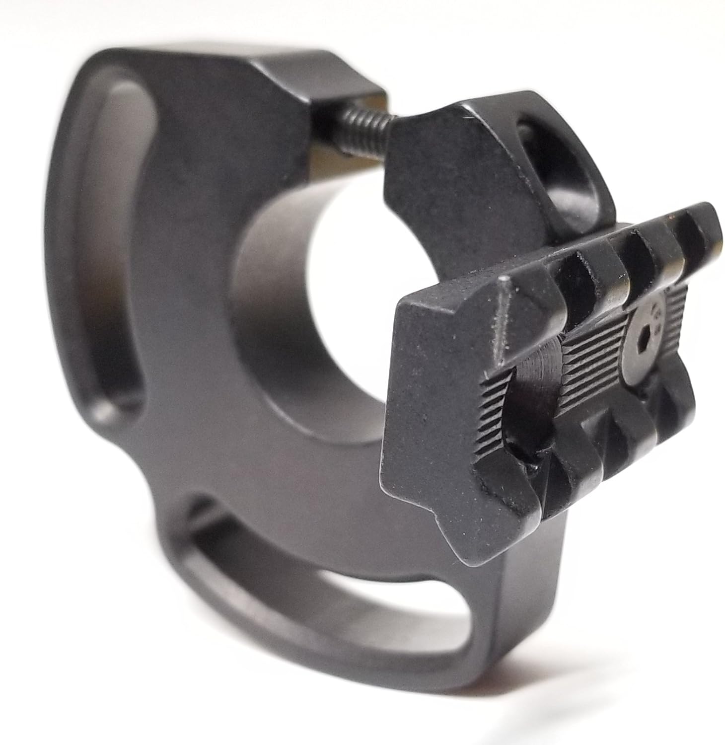 CDM Gear MTRS Pro Series Light Mount with 3-Slot Side Rail, Compatible with Mossberg 590 Shockwave 12 or 20 Ga