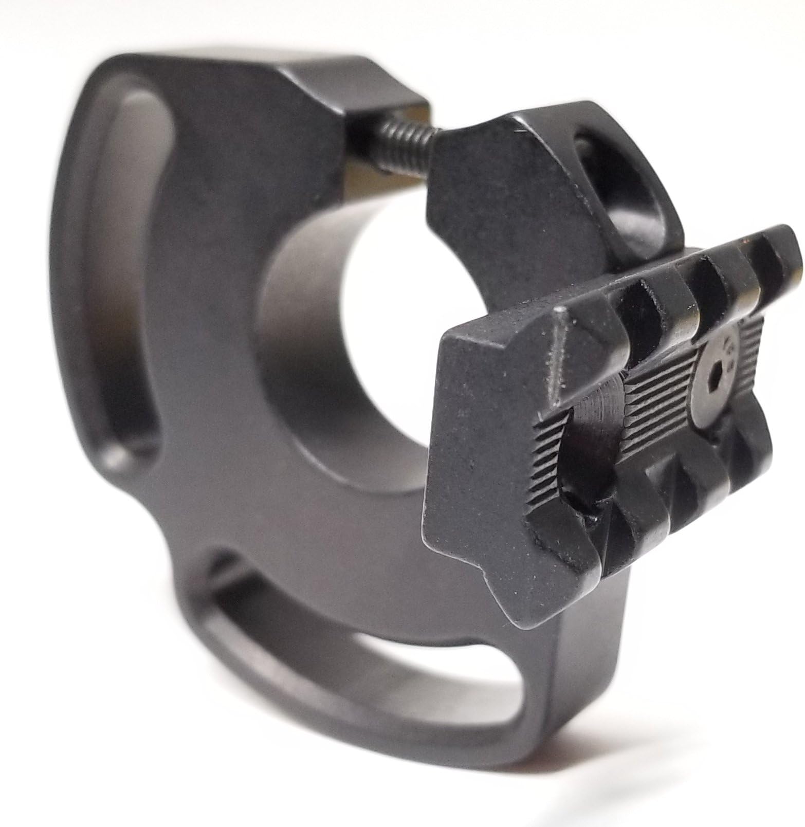 MTRS Pro Series Light Mount with 3-Slot Side Rail, Compatible with Mossberg 590 Shockwave 12 or 20 Ga